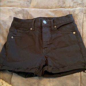 high waisted super stretchy shorts!
